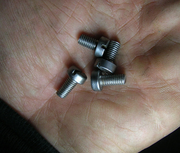 correct screws