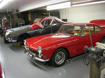 two Ferraris